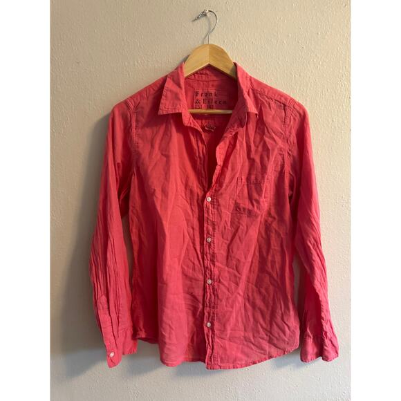 Frank & Eileen Tops - Frank and Eileen pink button down 100% cotton